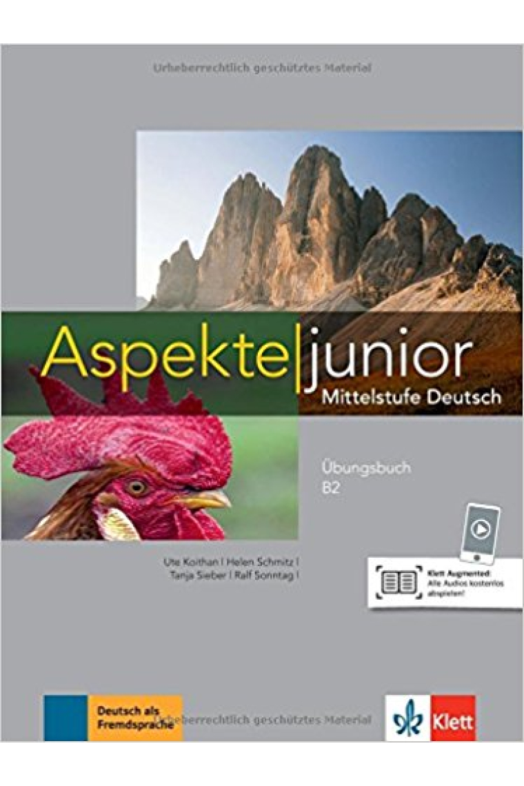 Aspekte junior B2 - Übungsbuch mit audios zum Download