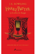 Harry Potter y el cáliz de fuego (edición Gryffindor ROJA)