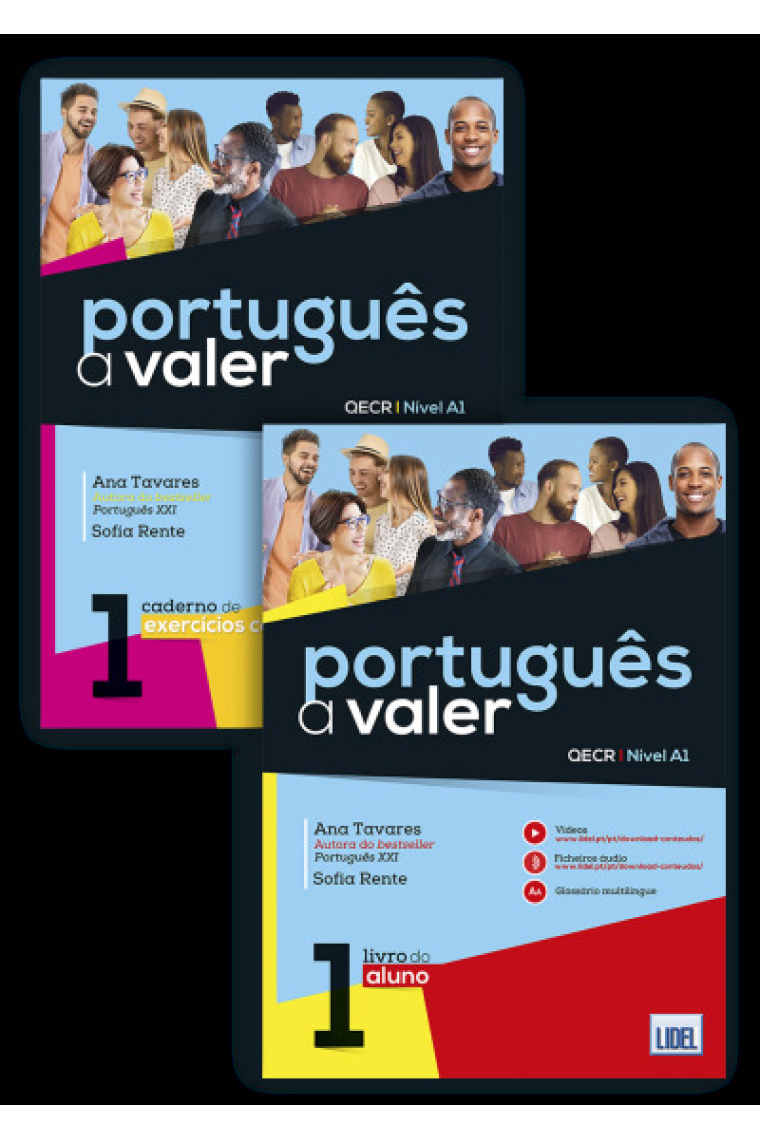 Português a valer 1 Pack (libro do aluno   caderno de exercicios com testes)