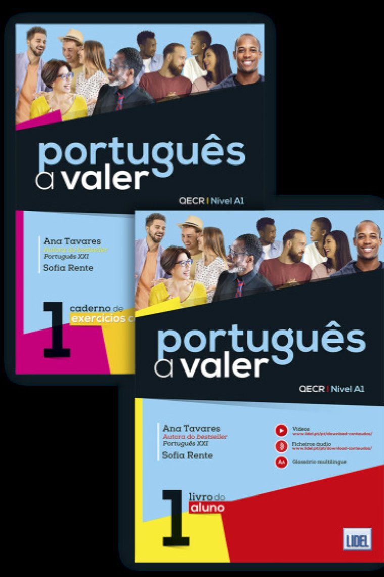 Português a valer 1 Pack (libro do aluno   caderno de exercicios com testes)