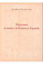 Variaciones en torno a la Gramática Española