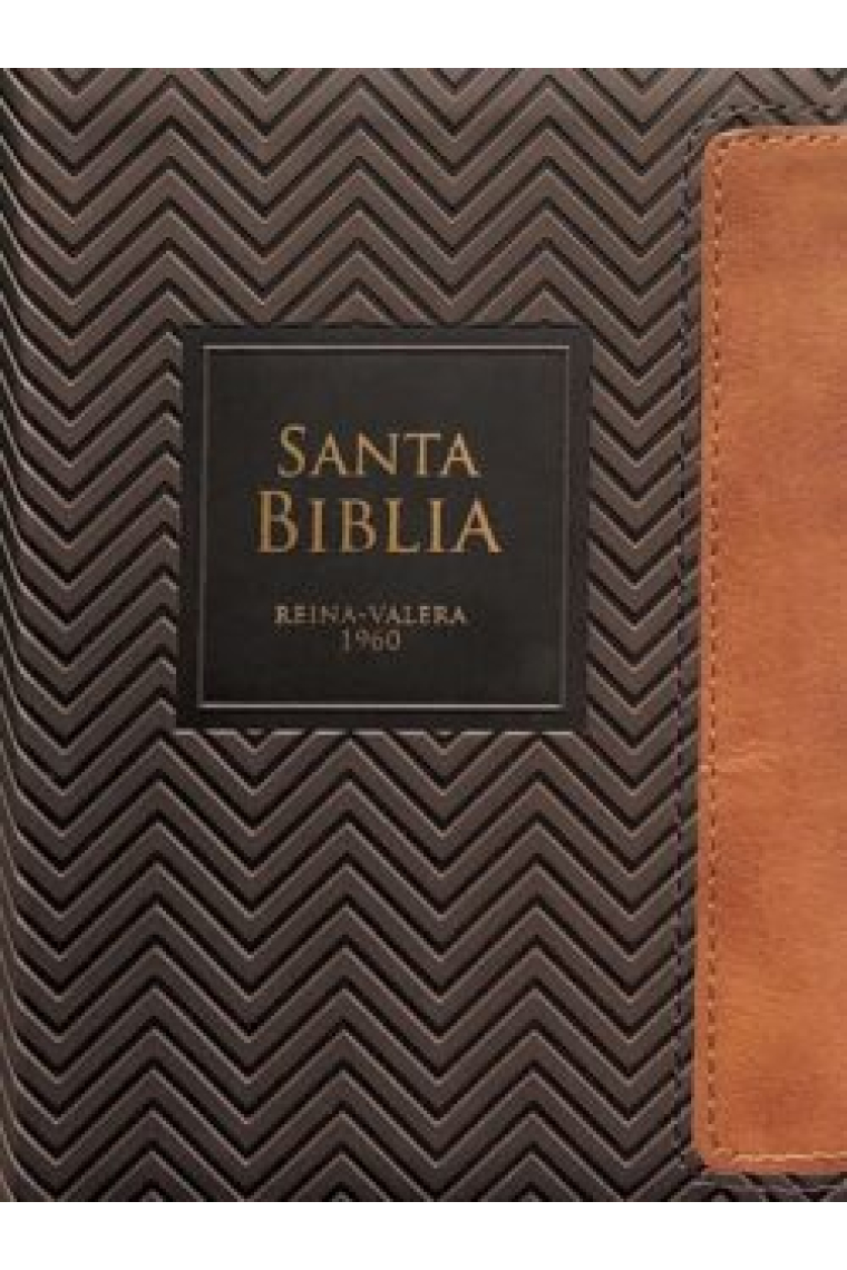 Biblia Reina Valera RVR60 (Edición de bolsillo, piel y color café)