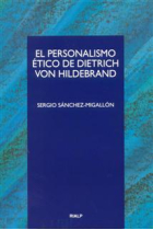 El personalismo ético de Dietrich von Hildebrand