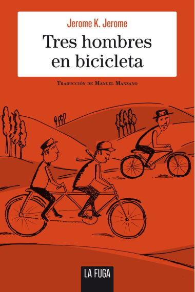 Tres hombres en bicicleta