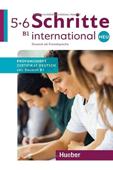 Schritte International 5 + 6 - Prüfungsheft Zertifikat B1 TELC Deutsch mit Audio-CD