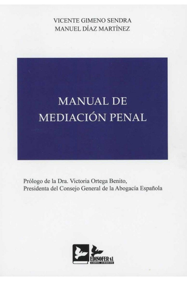 MANUAL DE MEDIACIÓN PENAL