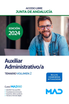 AUXILIAR ADMINISTRATIVO/A ACCESO LIBRE TEMARIO 2 JUNTA ANDA