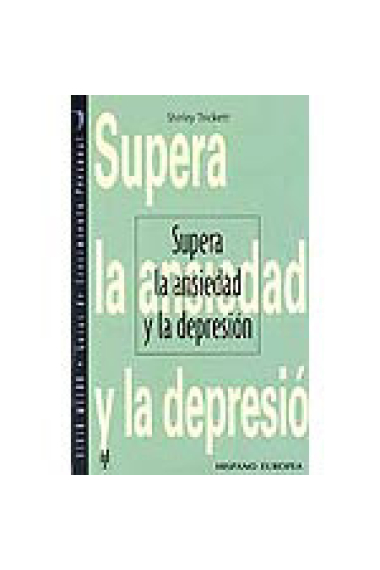 Supera la ansiedad y la depresión