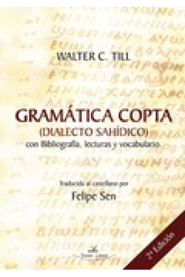 Gramática copta (Dialecto sahídico)