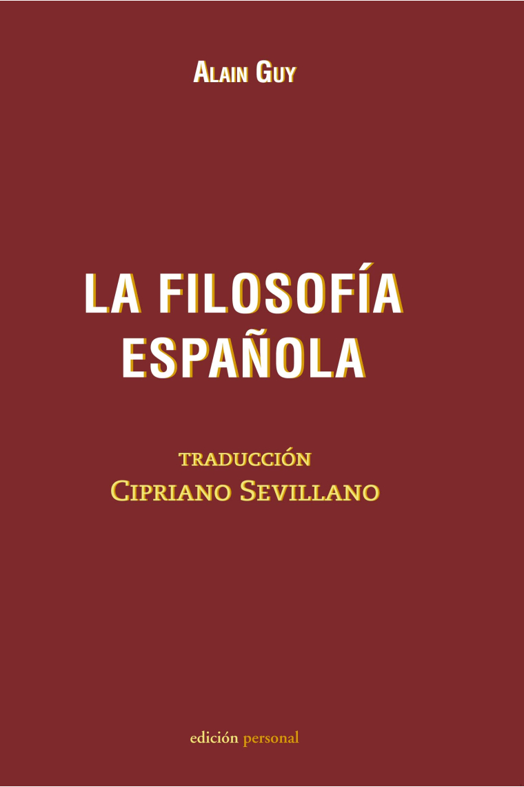 La filosofía española