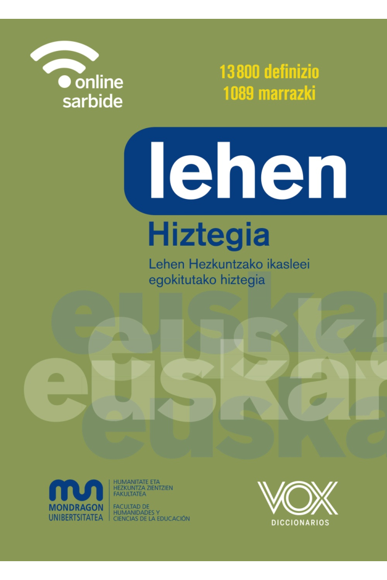 Lehen Hiztegia