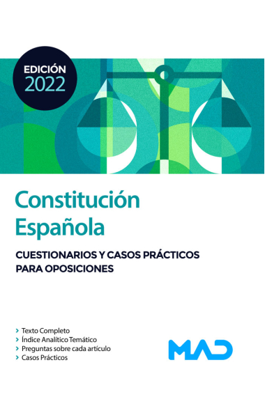 CONSTITUCION ESPAÑOLA CUESTIONARIOS Y CASOS PRACTICOS PARA