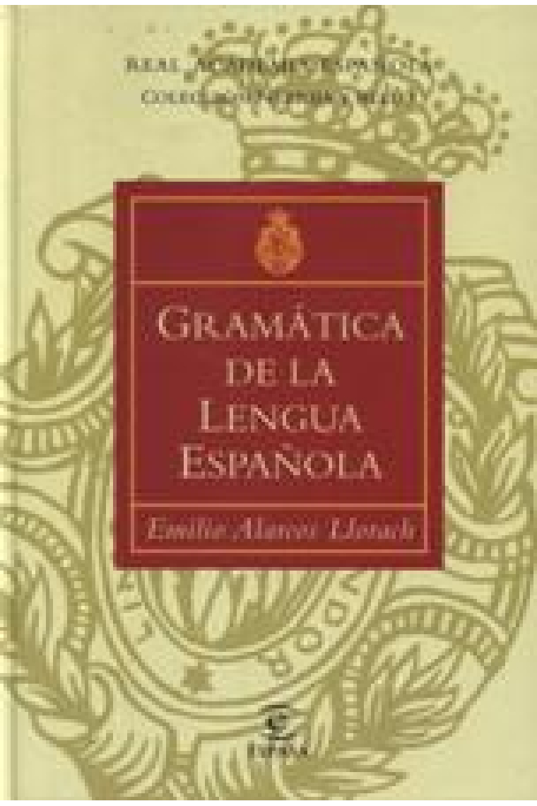 Gramática de la lengua española