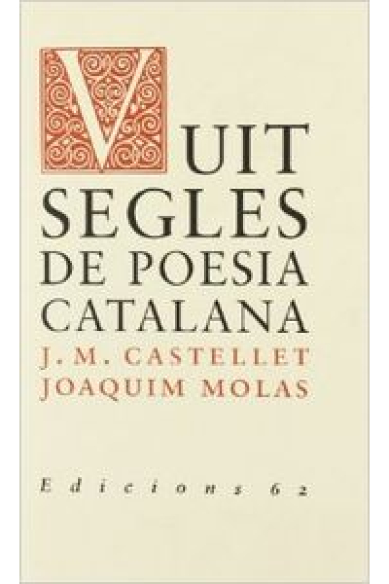 Vuit segles de poesia catalana