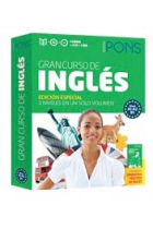 Gran curso de Inglés PONS. Nivel A1-A2-B1. Edición Especial 3 niveles en un solo volumen