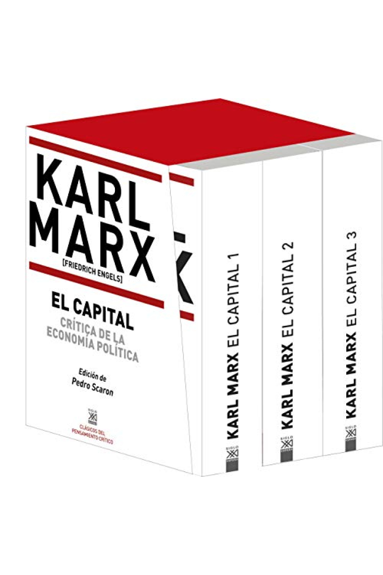 El Capital. Obra Completa (3 Vols.)