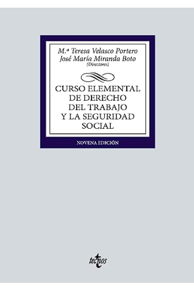 Curso elemental de Derecho del Trabajo y la Seguridad Social (2024)