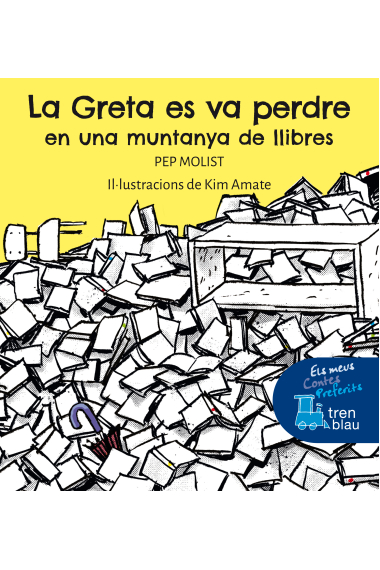 La Greta es va perdre en una muntanya de llibres