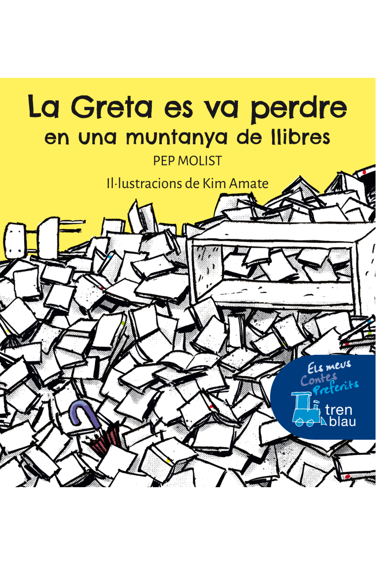 La Greta es va perdre en una muntanya de llibres