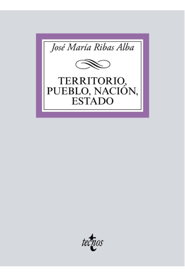 Territorio, pueblo, nación, estado