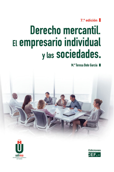 Derecho mercantil. El empresario individual y las sociedades