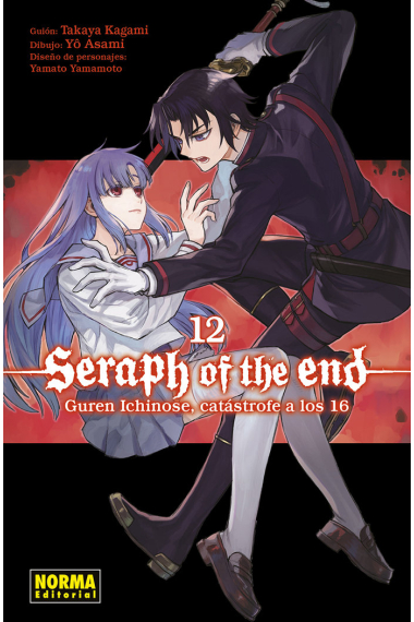 Seraph of the end 12: Guren ichinose, catastrofe a los 16