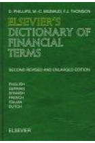 Elsevier's dictionary of financial terms: English-German-Spanish-French-Italian-Dutch