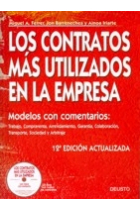 Los contratos más utilizados en la empresa . 12 ed.