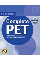 Cambridge Complete PET Workbook without answers + Audio CD