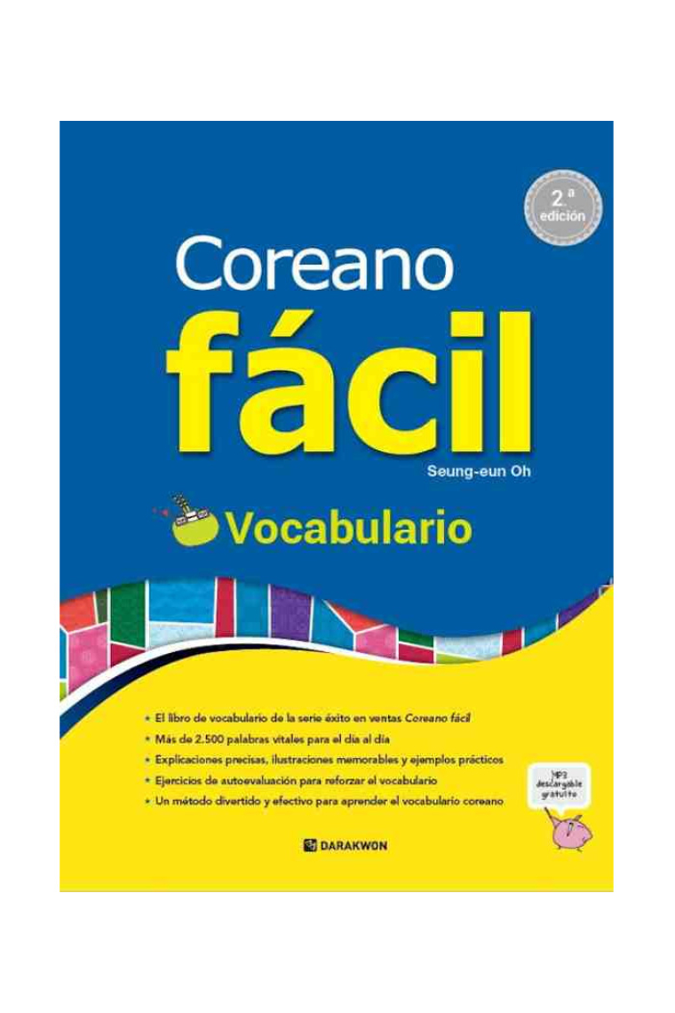 Coreano fácil - Vocabulario. Incluye un código QR