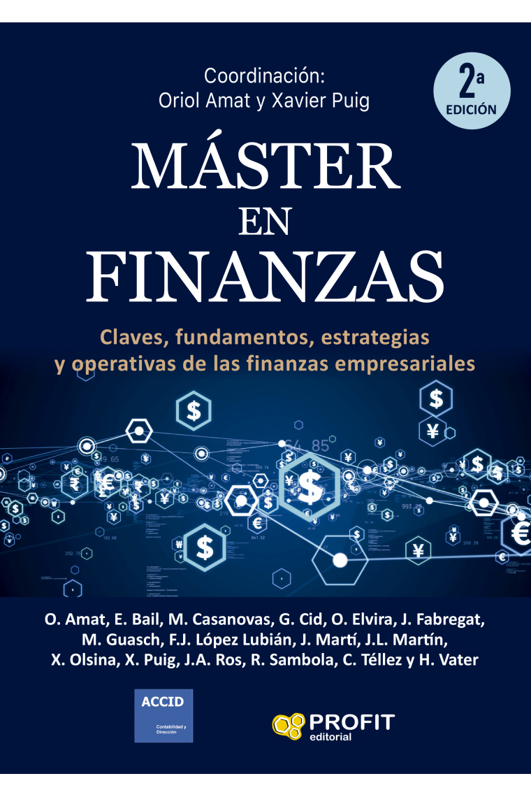 Máster en Finanzas. Claves, fundamentos, estrategias y operativas de las finanzas empresariales