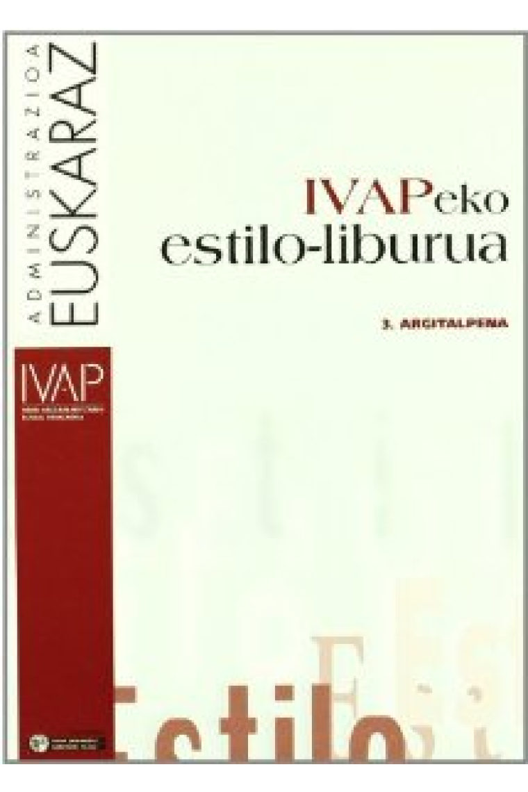 Ivap-eko estilo liburua