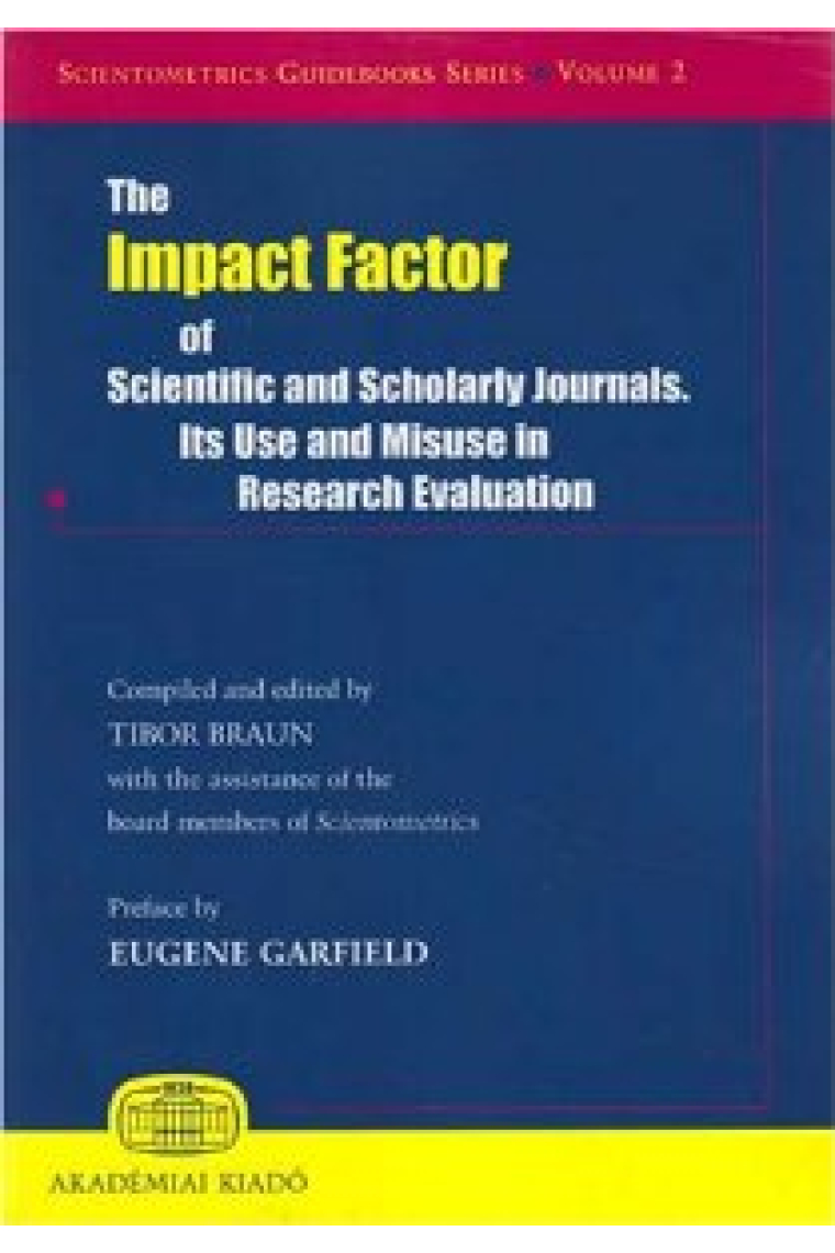 The impact factor of scientific and scholarly journals