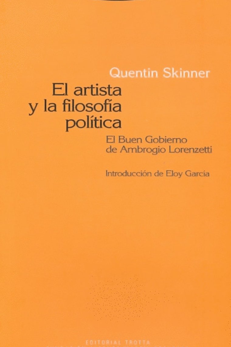 El artista y la filosofía política: el Buen Gobierno de Ambrogio Lorenzetti