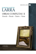 Obras completas (Volumen II): Novela · Poesía · Teatro · Varia