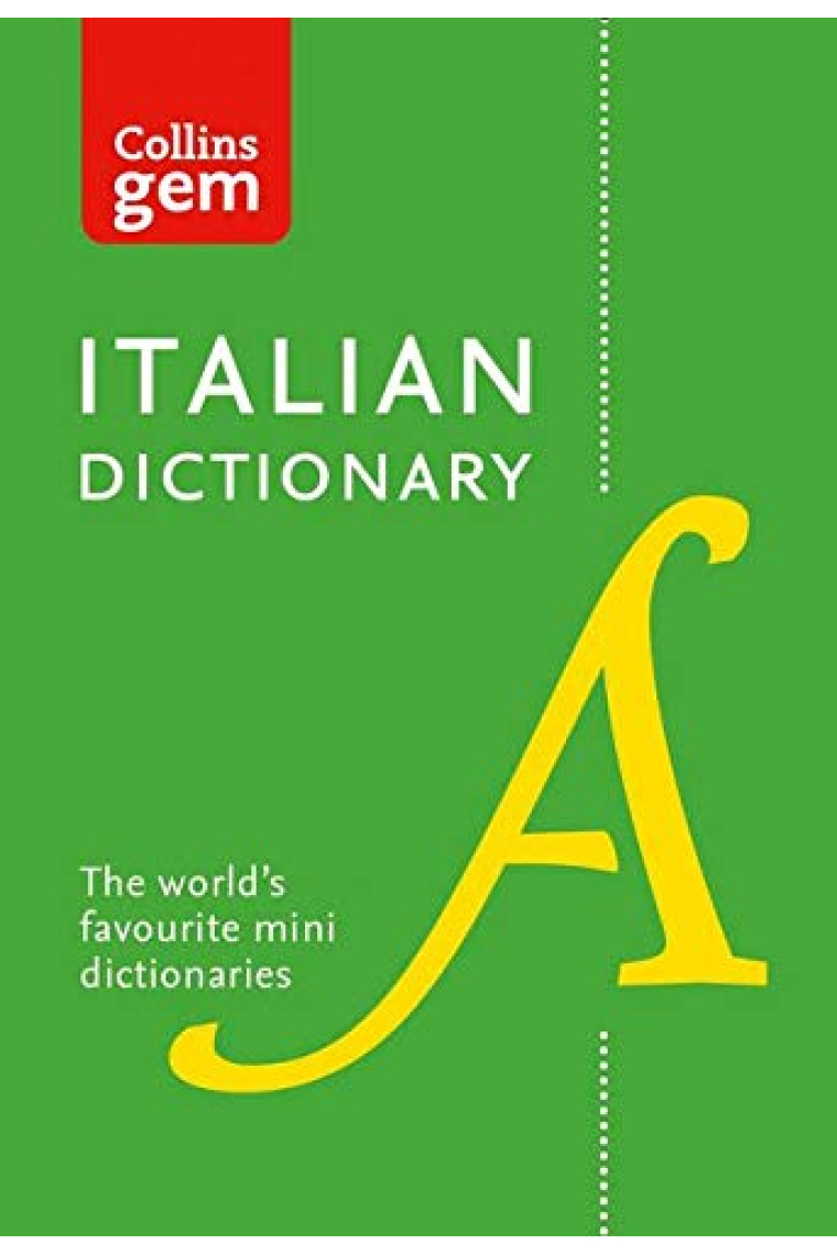 Collins Italian Gem Dictionary: The world's favourite mini dictionaries (Collins Gem) [Idioma Inglés]