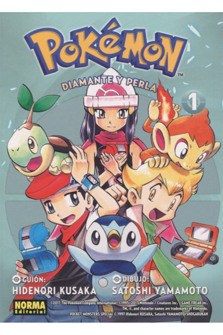 Pokémon 17 Diamante y perla 1