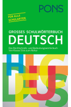 PONS Grosses Schulwörterbuch Deutsch - Grand Format