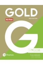 Gold First New Edition Coursebook and MyEnglishLab pack