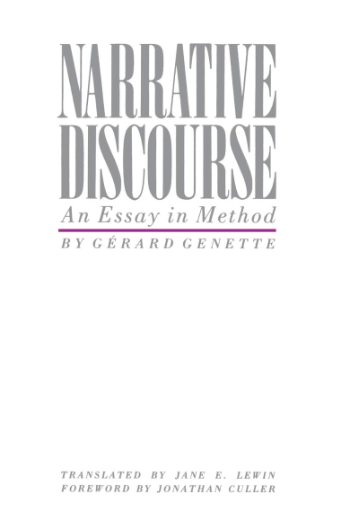 Narrative Discourse: An Essay in Method (Cornell Paperbacks)