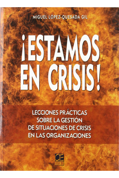 ¡Estamos en crisis!