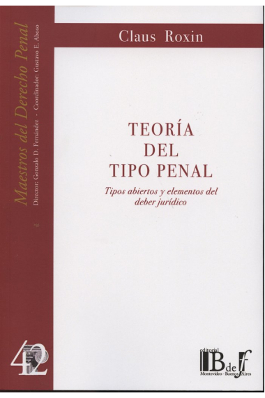 TEORIA DEL TIPO PENAL