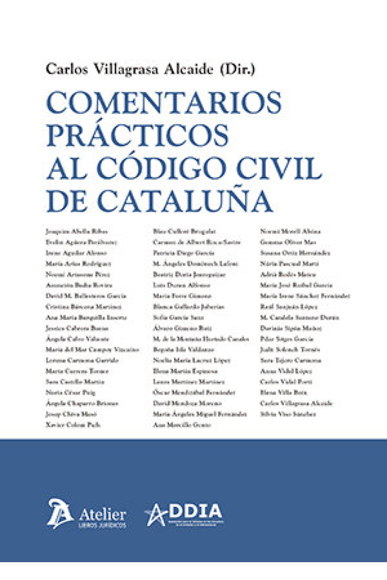 COMENTARIOS PRACTICOS AL CODIGO CIVIL DE CATALUÑA