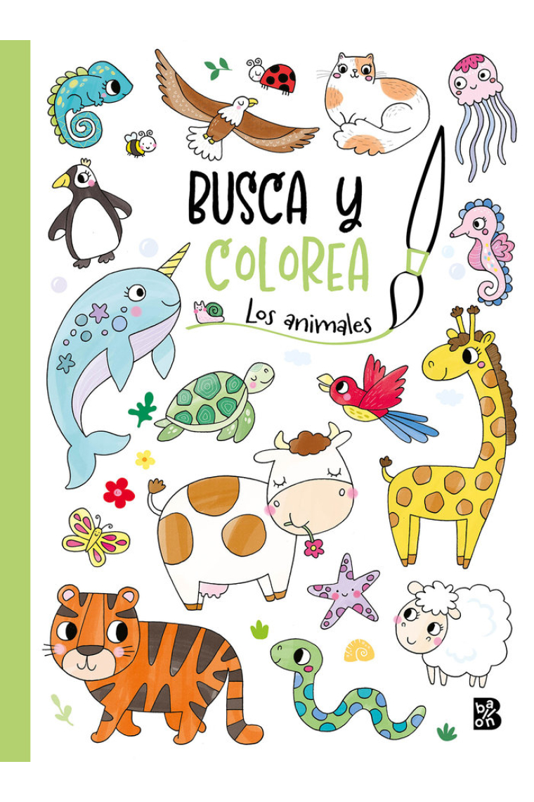 BUSCA Y COLOREA LOS ANIMALES