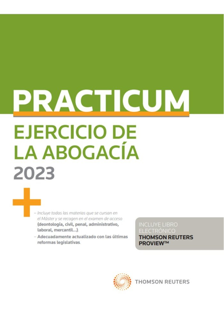 PRACTICUM EJERCICIO DE LA ABOGACIA 2023