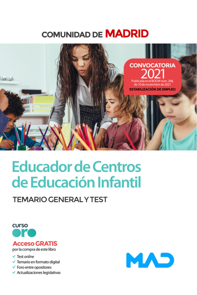 EDUCADOR ESPECIALIDAD DE CENTROS DE EDUCACION INFANTIL, (ES