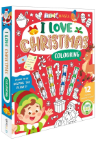 I LOVE CHRISTMAS COLOURING