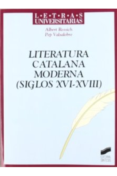 Literatura catalana moderna (siglos XVI-XVIII)