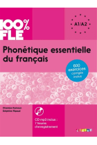 Phonétique essentielle du français niveau A1 A2 - Livre   CD mp3