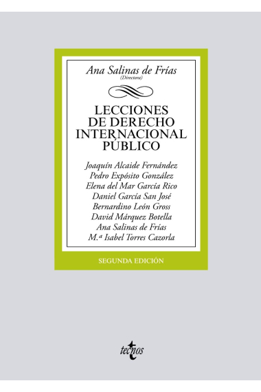 Lecciones de Derecho Internacional Público